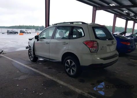 2017 Subaru Forester 2.5I z USA, uszkodzony, nr VIN JF2SJABC0HH513802
